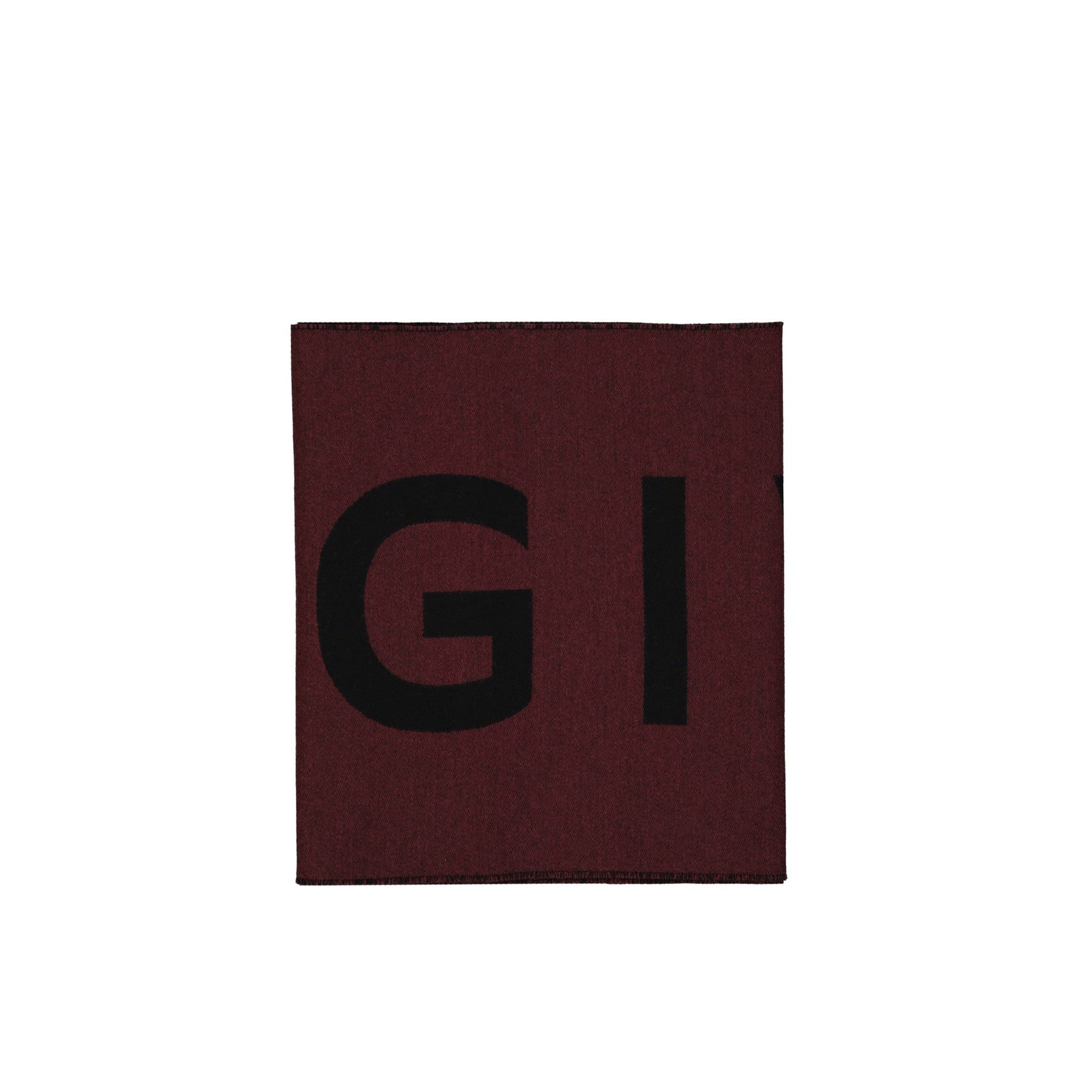 Givenchy Wool Logo Scarf - MEN ACCESSORIES - GIVENCHY - Tluxy New