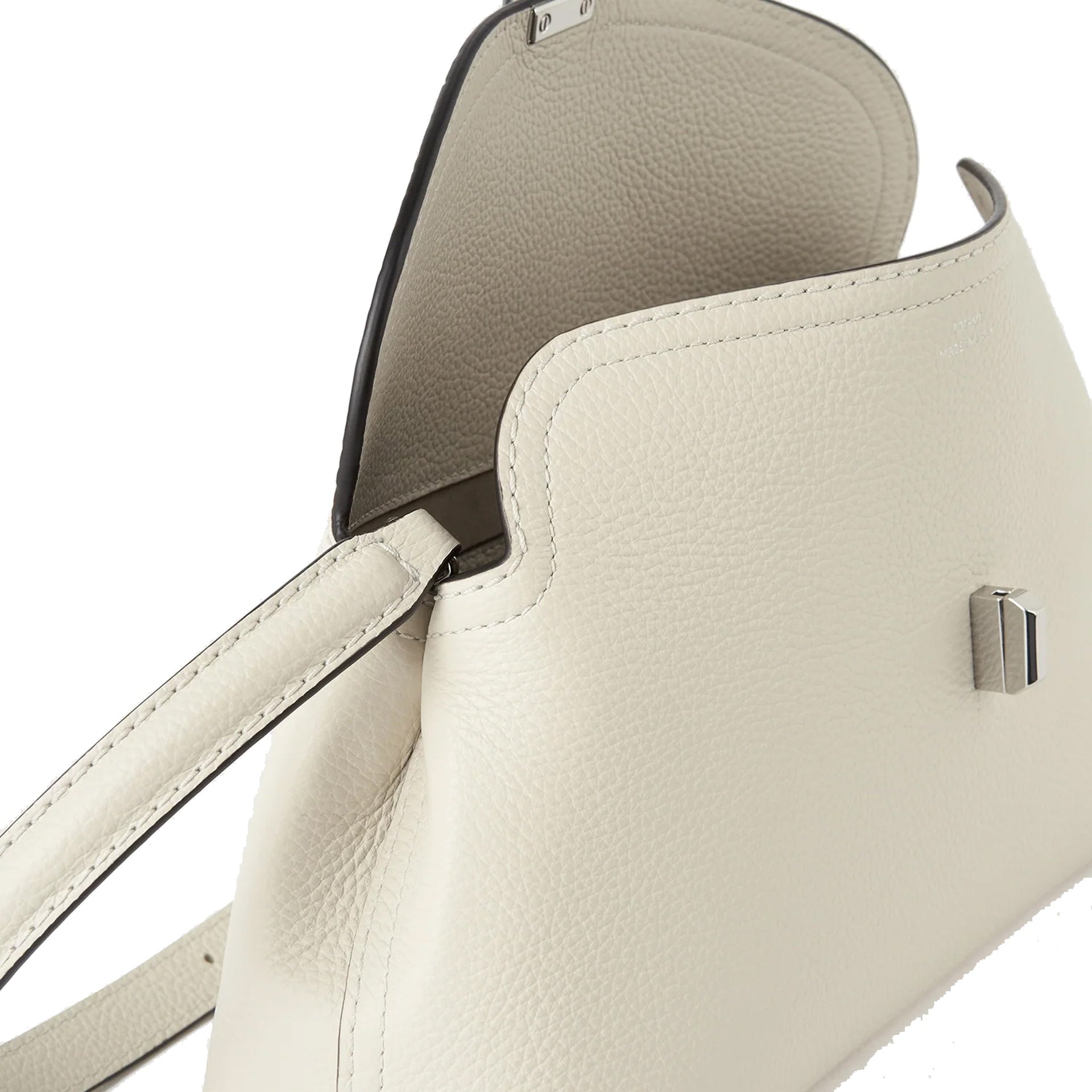 TOTEME T-lock Leather Clutch Bag