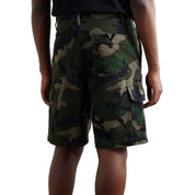 Valentino Camouflage Cargo Shorts