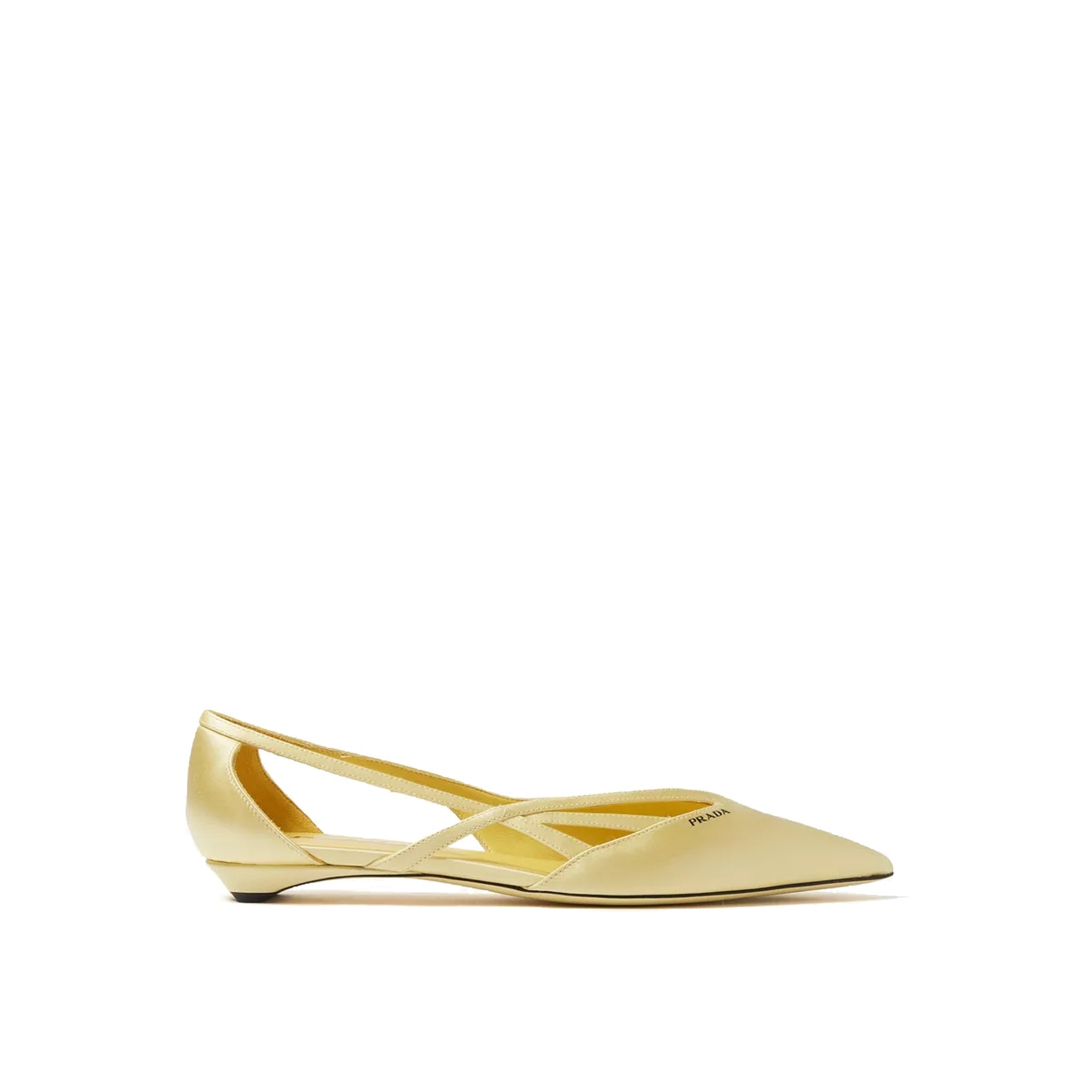Satin Ballerina Flats