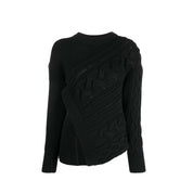 Alexander Mcqueen Asymmetric Wool Jumper