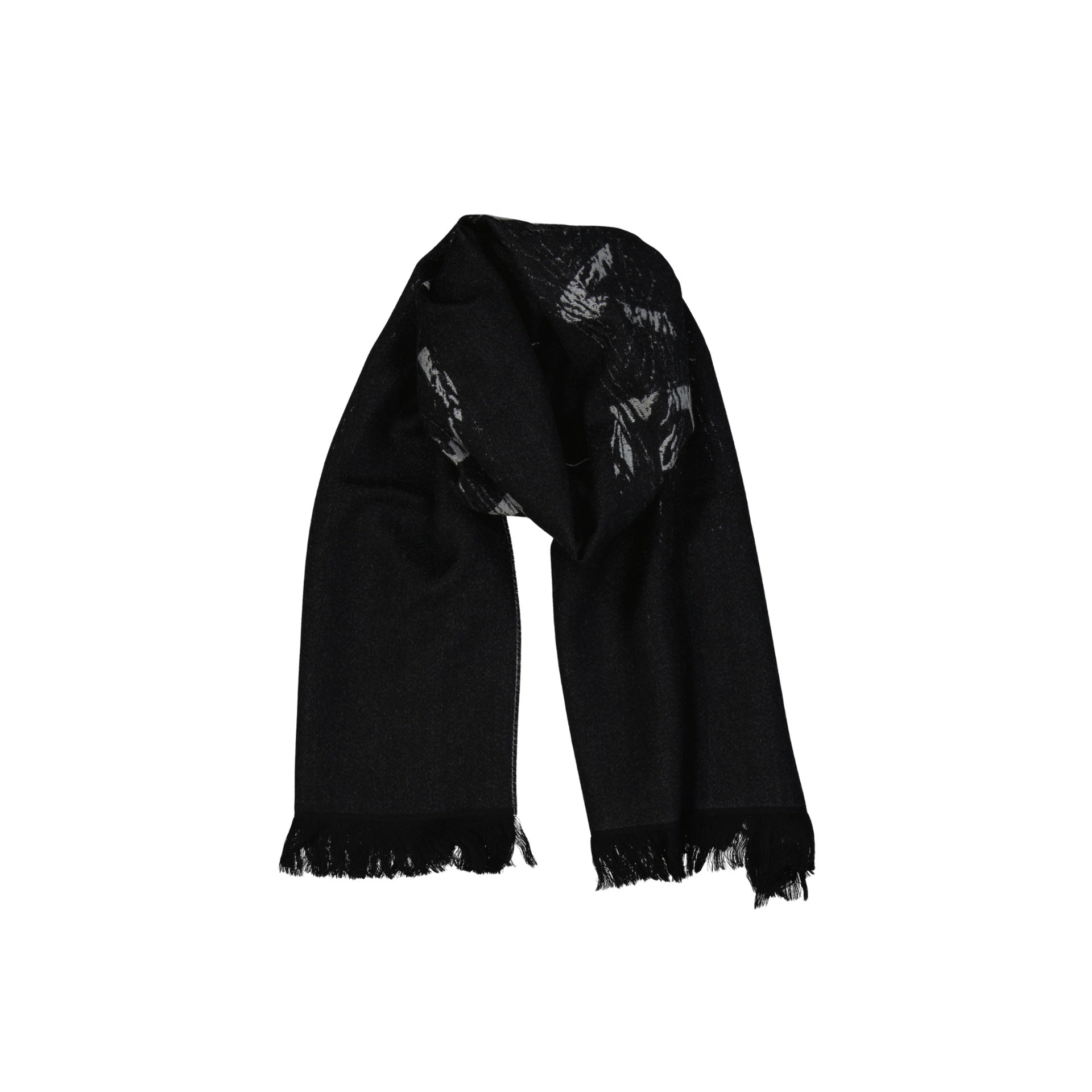 Givenchy Wool Logo Scarf - MEN ACCESSORIES - GIVENCHY - Tluxy New