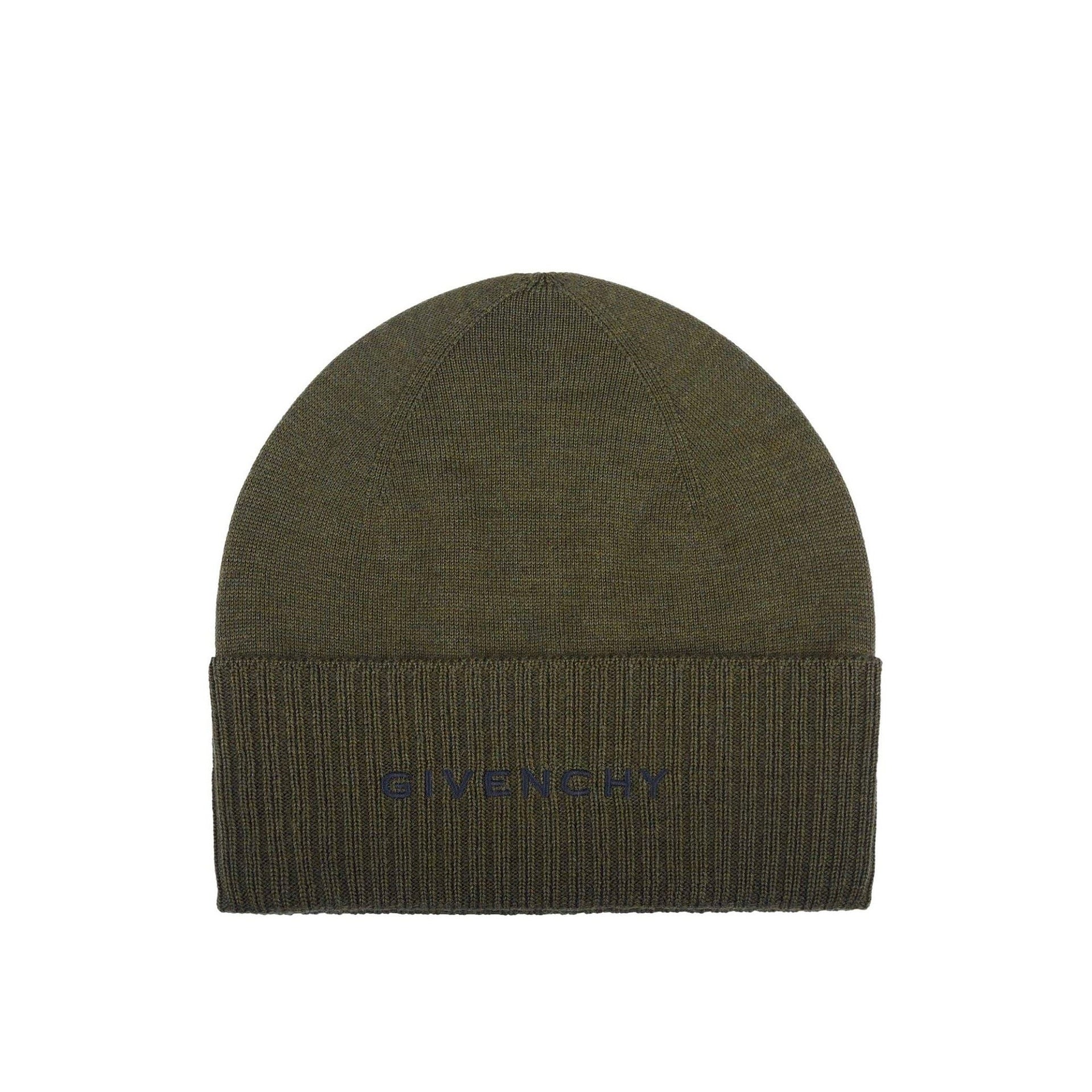 Givenchy Wool Logo Hat - MEN ACCESSORIES - GIVENCHY - T.Luxy