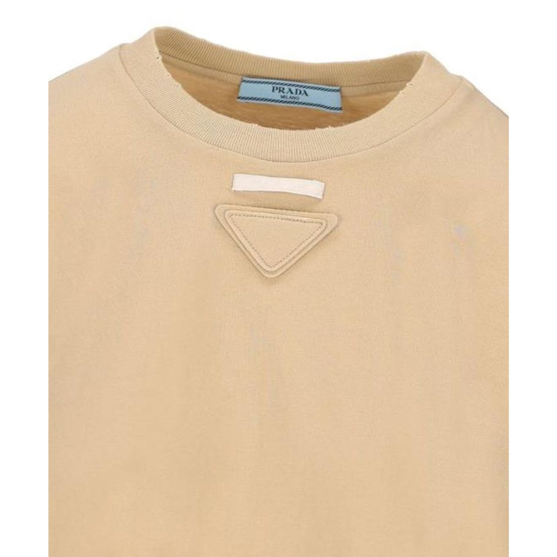 Prada Cotton Patch T-Shirt - WOMEN CLOTHING - PRADA - T.Luxy