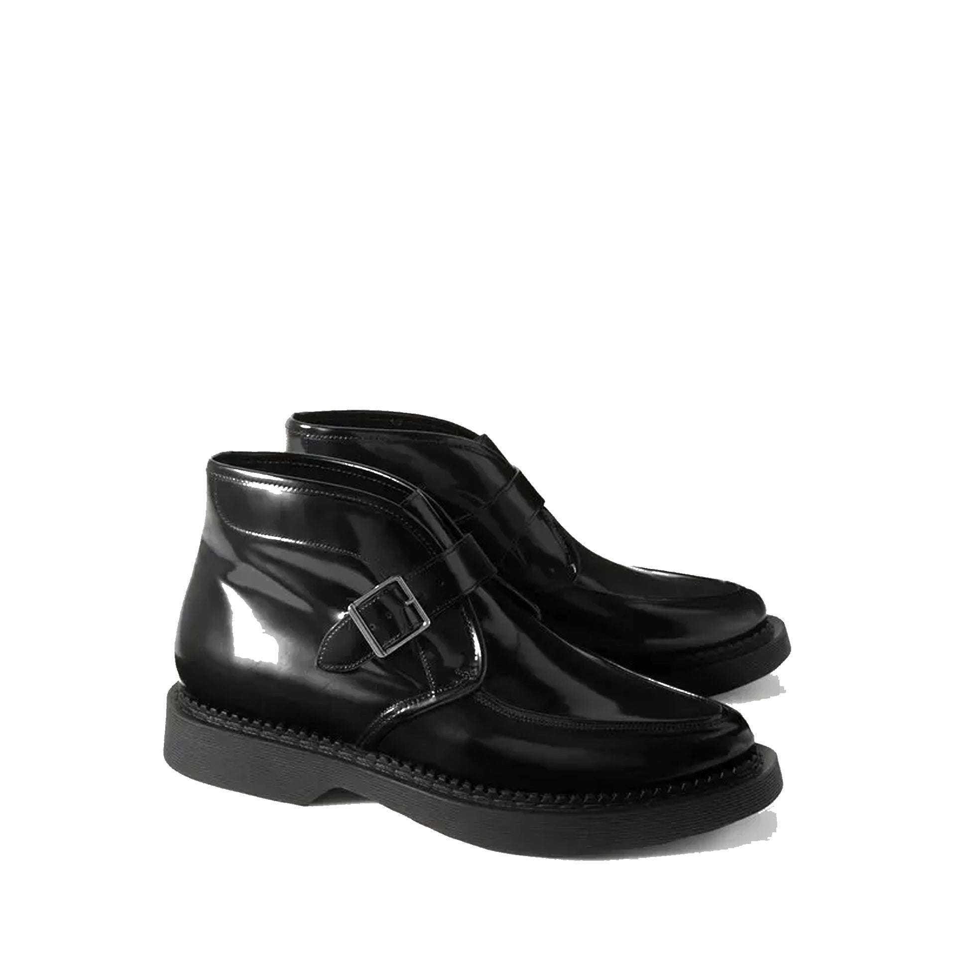 Saint Laurent Leather Creeper Boots - MEN SHOES - SAINT LAURENT - T.Luxy