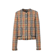 Burberry Vintage Check Motif Jacket