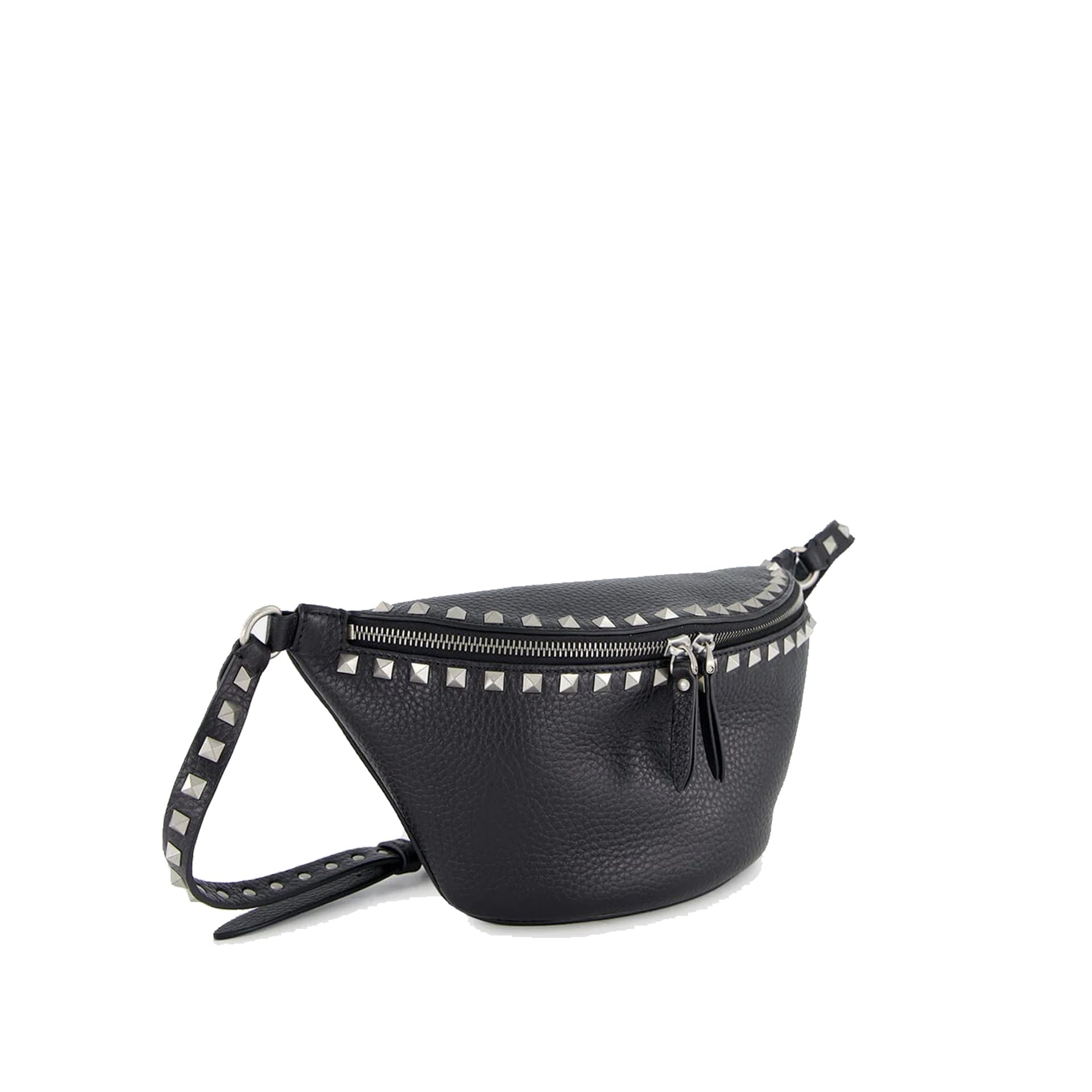Valentino Garavani Rockstud Leather Belt Bag - MEN BAG - VALENTINO GARAVANI - T.Luxy