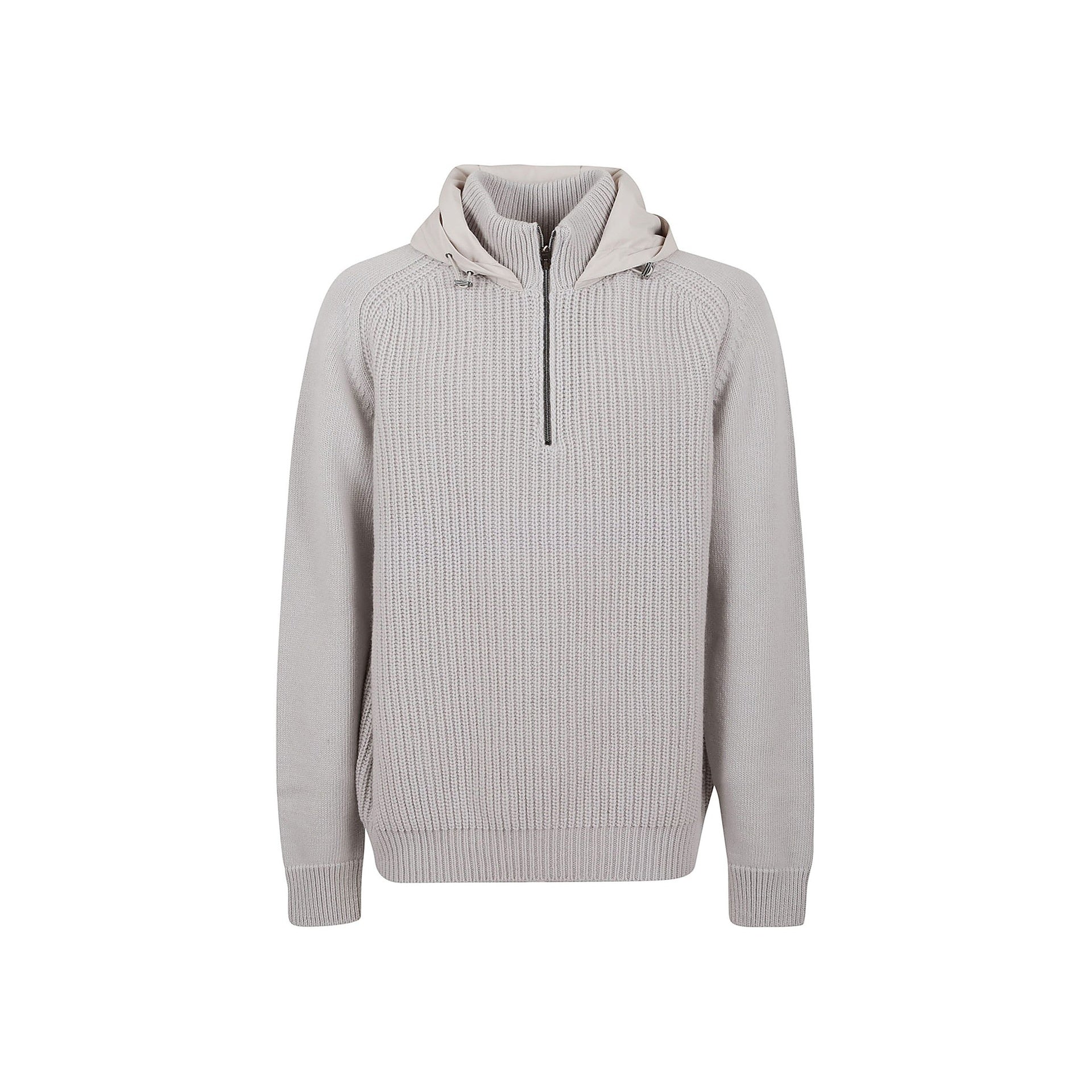Herno Resort Hooded Wool Sweater - MEN CLOTHING - HERNO - T.Luxy