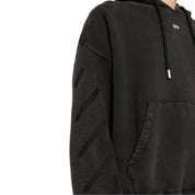 Off-White St. Matthew Over Cotton Hoodie Sweatshirt