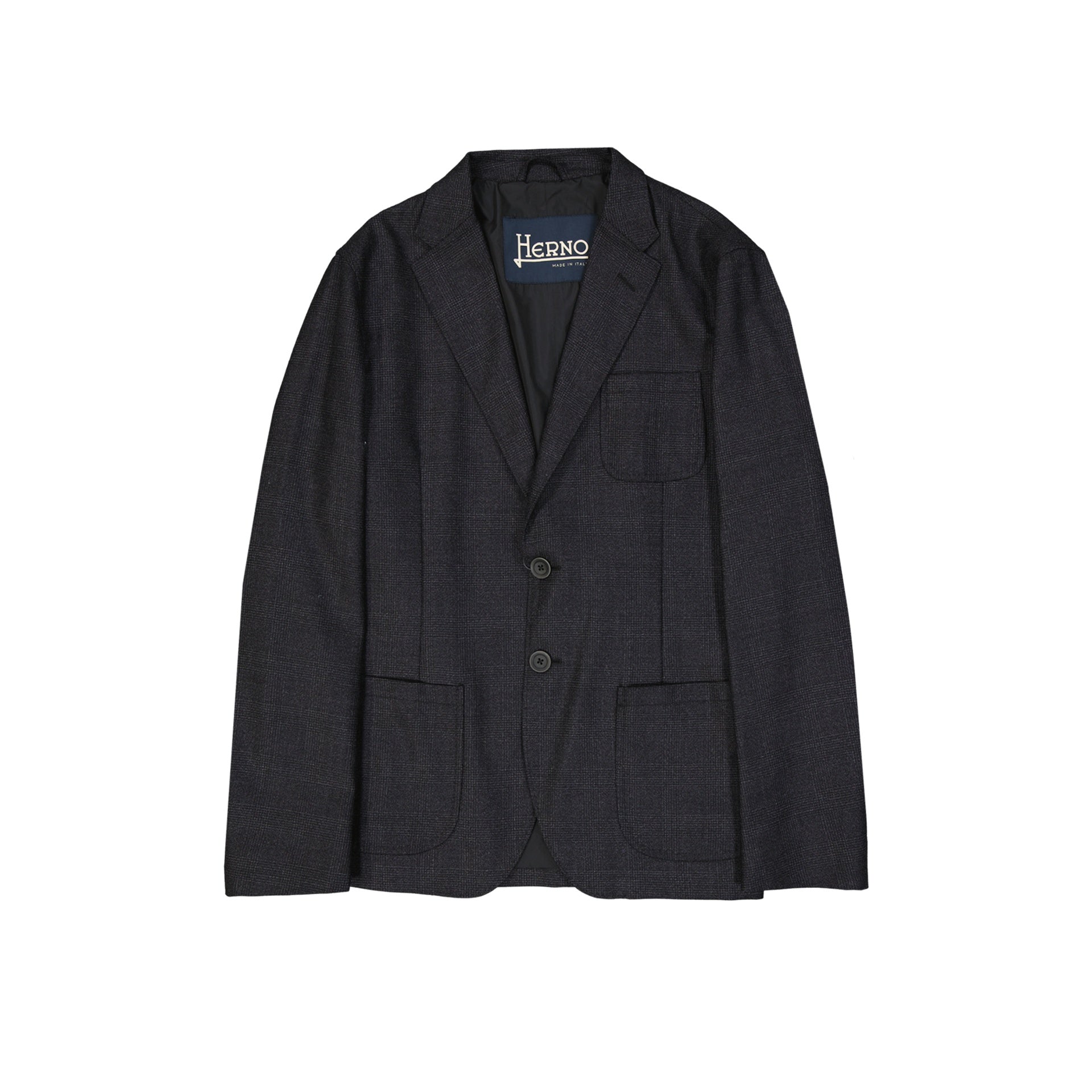 HERNO Wool Blazer Jacket - MEN CLOTHING - HERNO - Tluxy New
