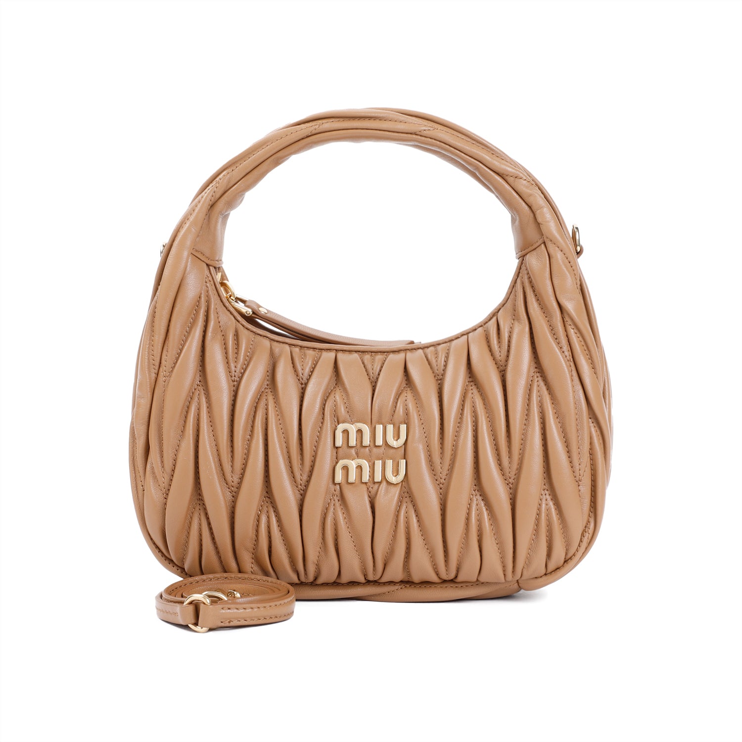 Miu Miu Handbag - Nude & Neutrals | c70adf2722102da309ef4ca6de15a811e5382b9a