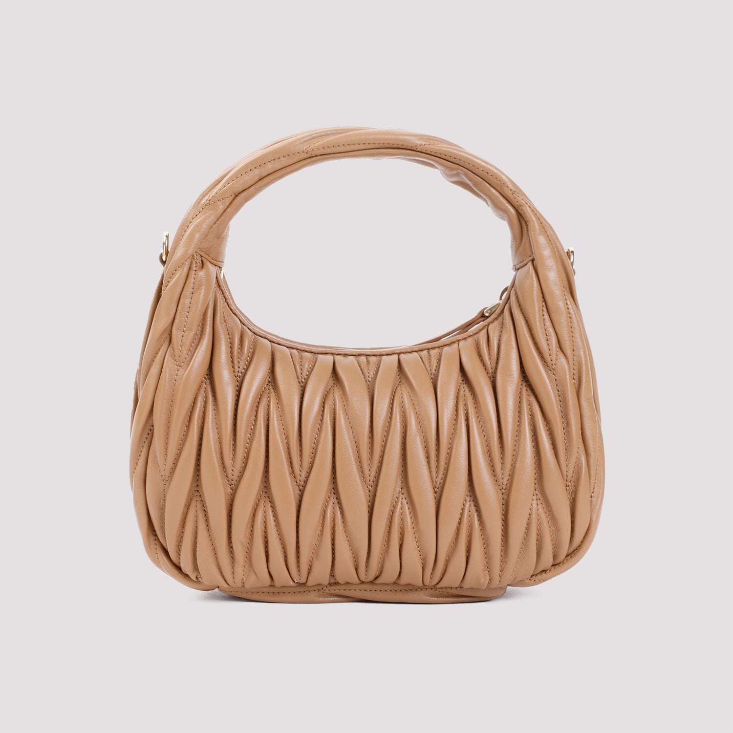 Miu Miu Handbag - Nude & Neutrals | 7018749e1051c3621f42337a0e31b2ac4f4a98b3