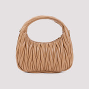 Miu Miu Handbag - Nude & Neutrals | 7018749e1051c3621f42337a0e31b2ac4f4a98b3