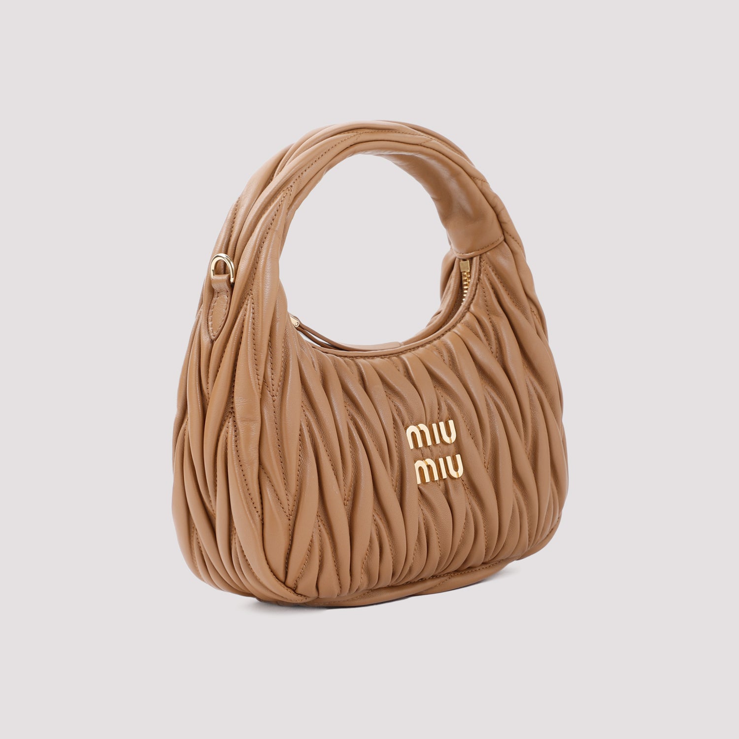 Miu Miu Handbag - Nude & Neutrals | 2783ab6e79664775d02edf02de4d22a2c11595e4