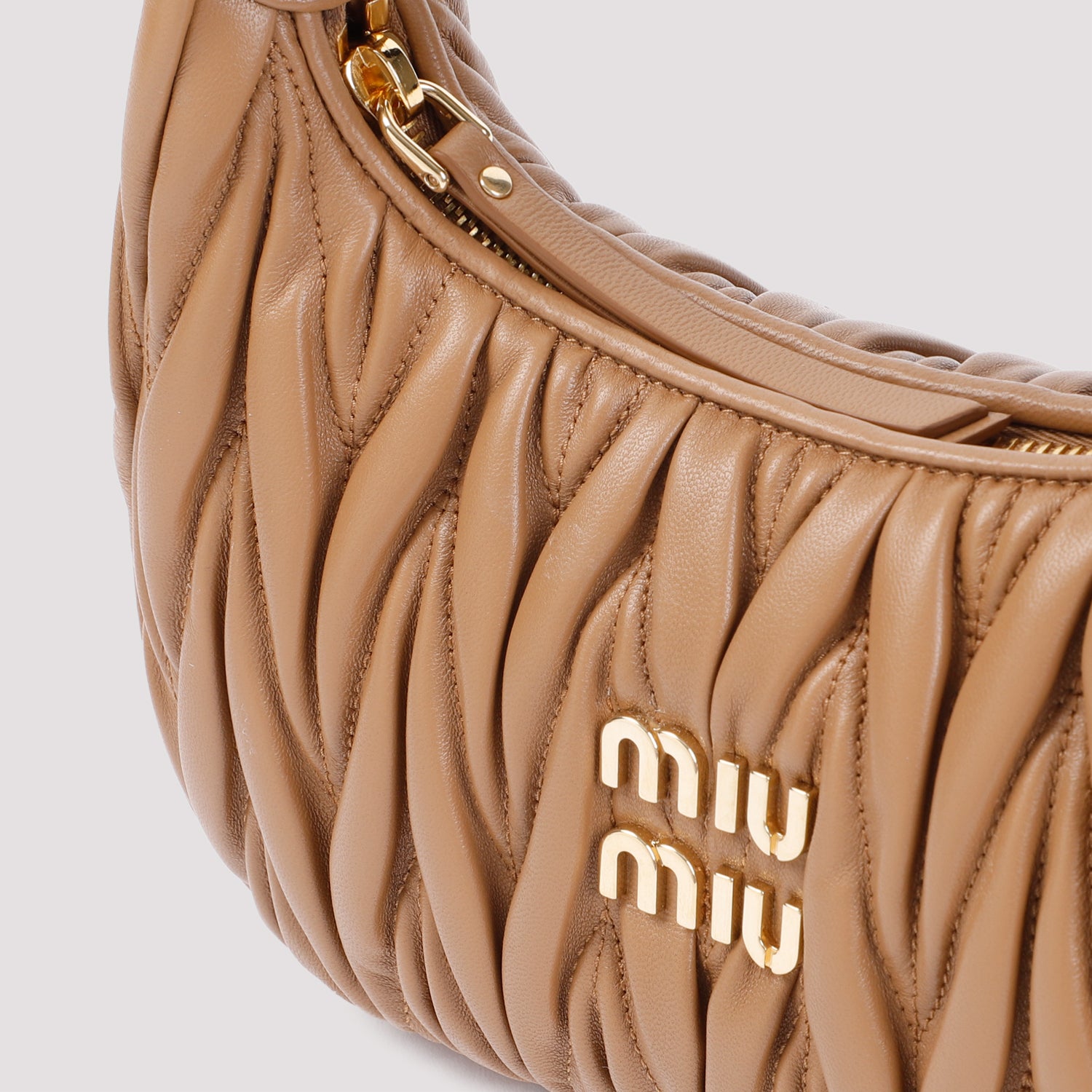 Miu Miu Handbag - Nude & Neutrals | dd2c0bffbc477827c65d3448c6d985920f4dd94f