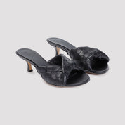 Bottega Veneta Mules - Black | 00bd1ebd5afcc35fe3b219f0ea44a1b25cd614ac