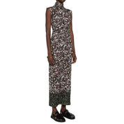 Loewe Knit-Print Long Dress