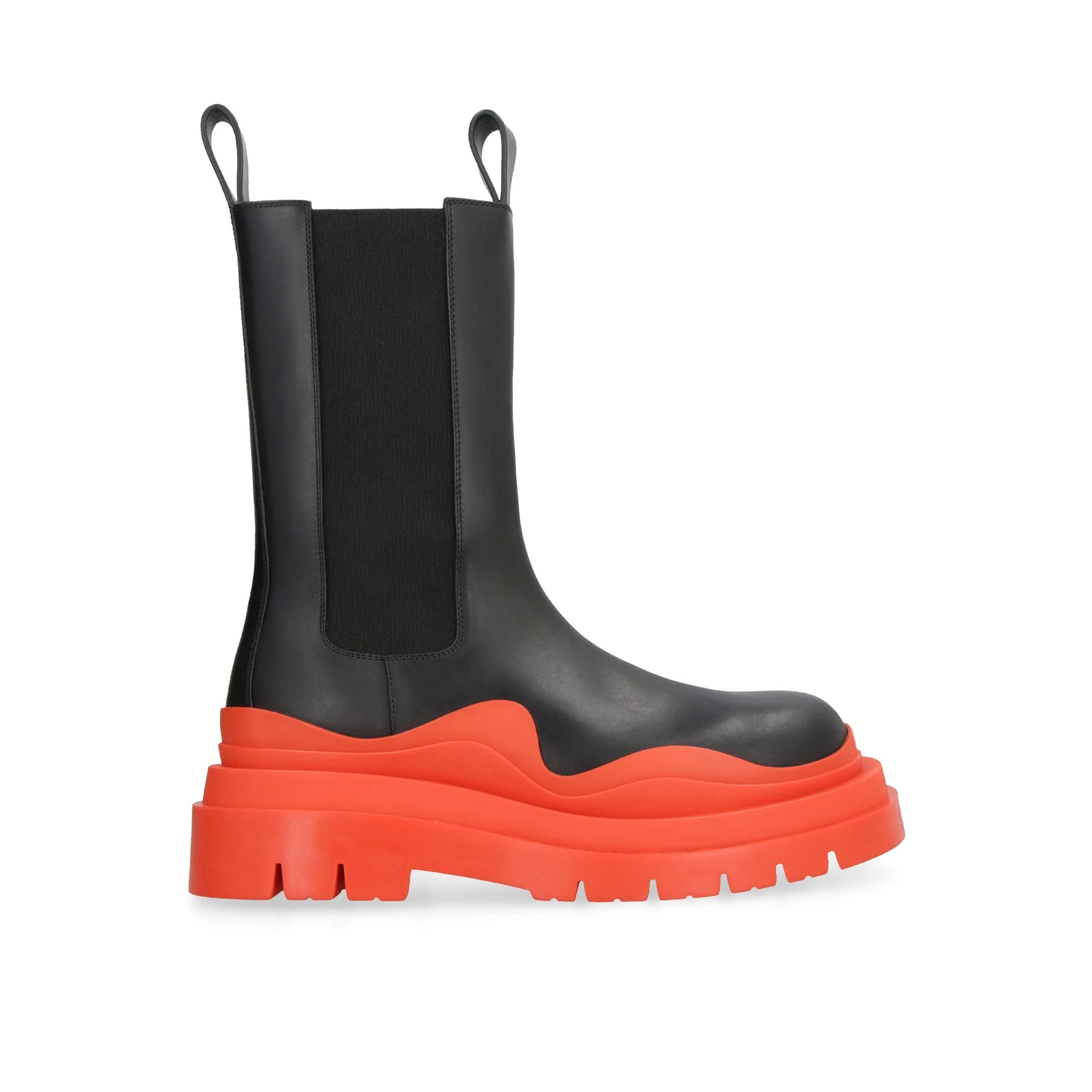 Leather Tire Boots