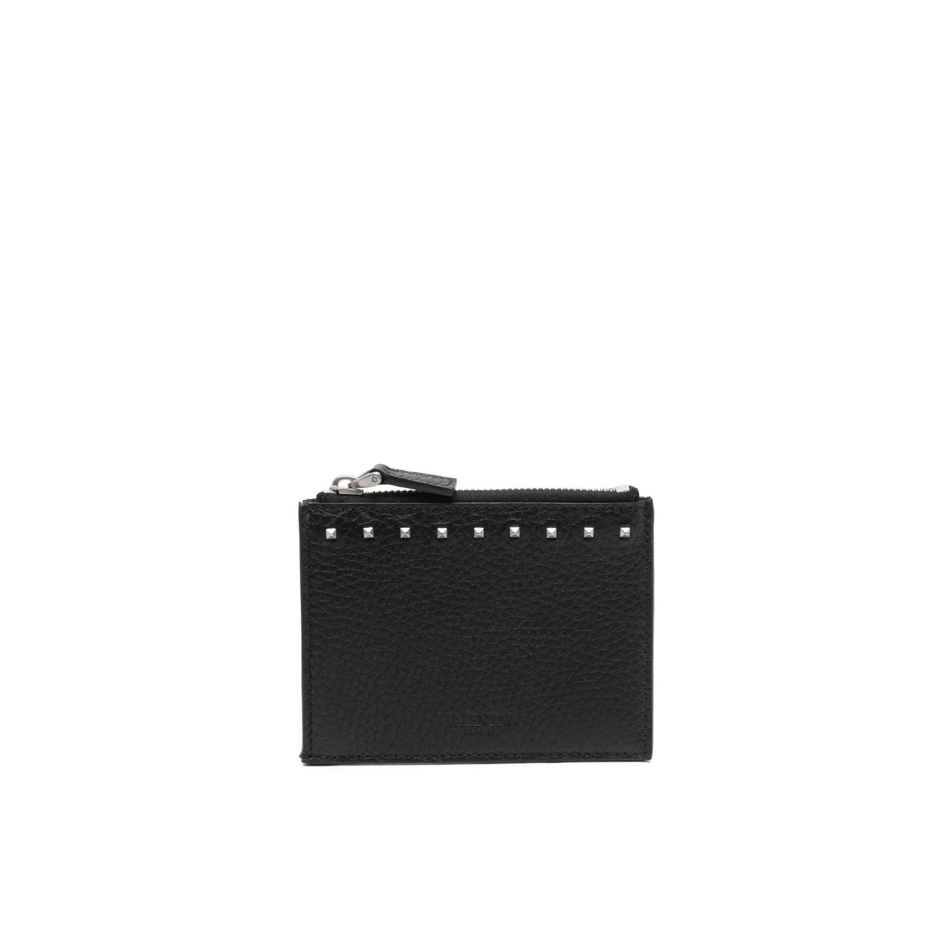 Valentino Garavani Leather Card Holder - MEN ACCESSORIES - VALENTINO GARAVANI - T.Luxy
