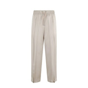 Herno  pleated drawstring pants
