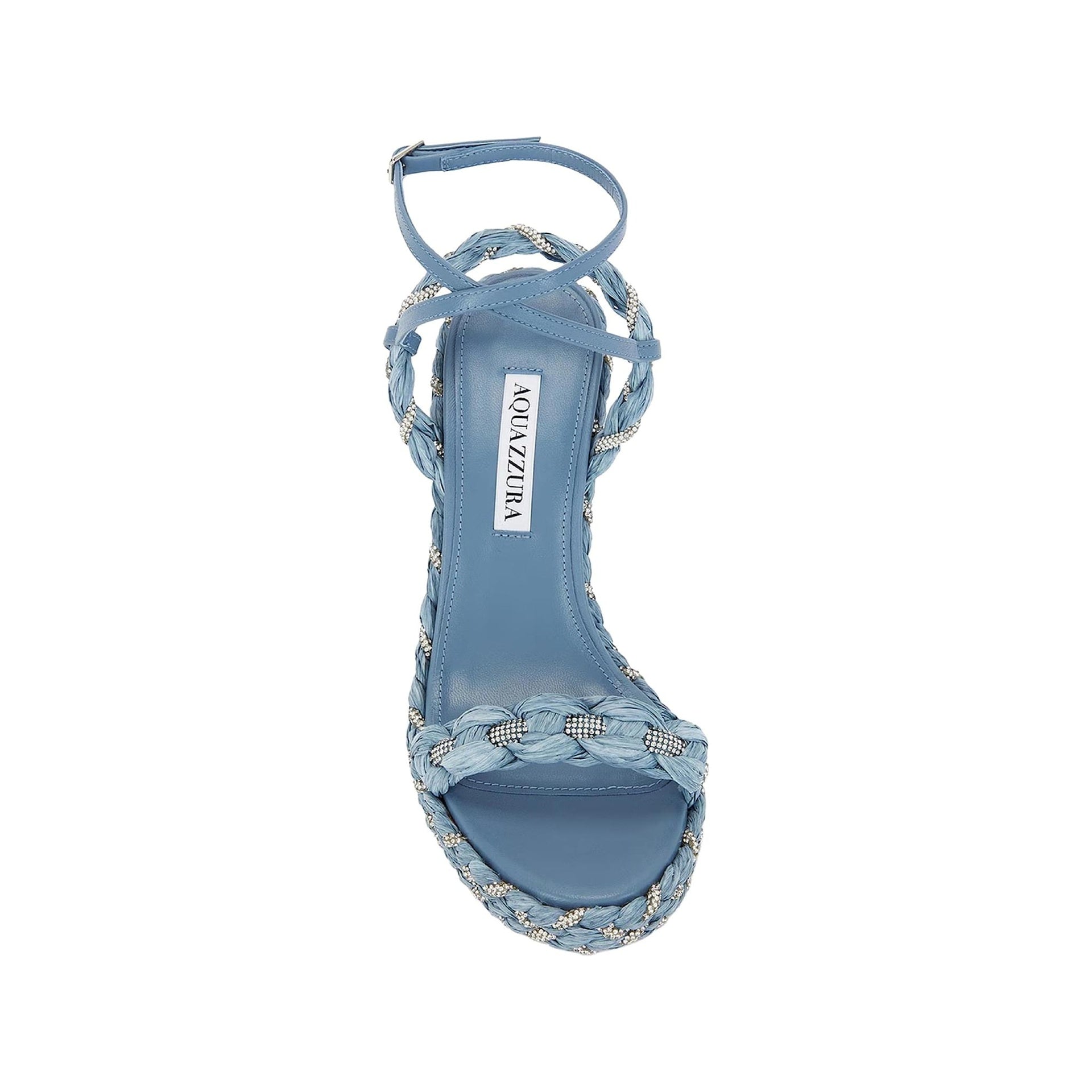 Aquazzura Costiera 120 Wedge Sandals - WOMEN SHOES - AQUAZZURA - T.Luxy