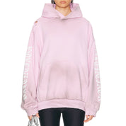 Balenciaga Stencil Medium Fit Hooded Sweatshirt