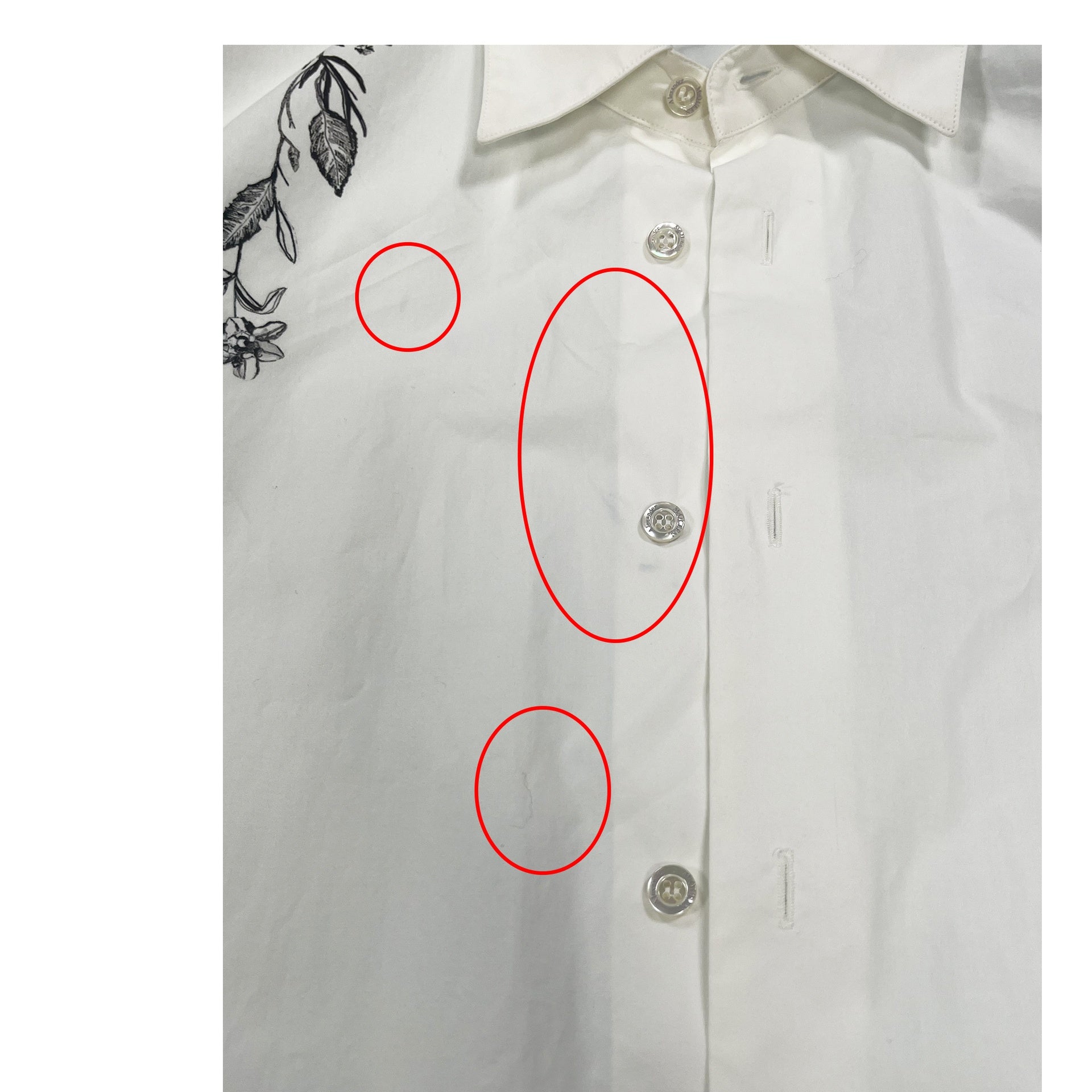 Alexander McQueen Printed Cotton Shirt