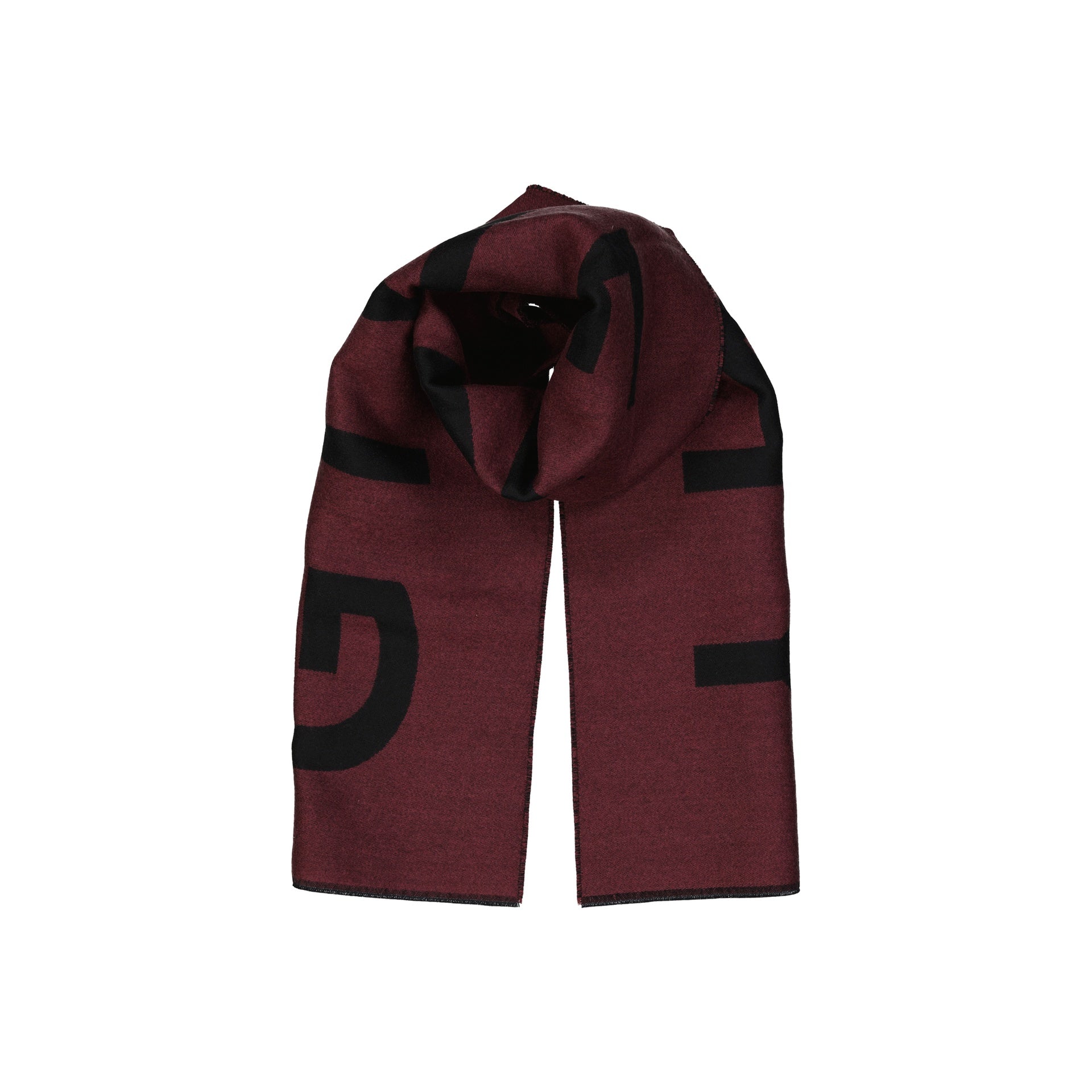 Givenchy Wool Logo Scarf - MEN ACCESSORIES - GIVENCHY - Tluxy New