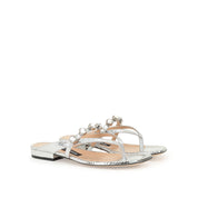 Sandali Sergio Rossi Crystal Flat