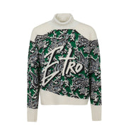 Etro Ribbed Turtleneck Knit Sweater