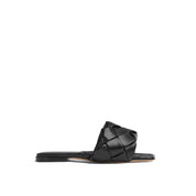 BOTTEGA VENETA Intrecciato leather flat sandals
