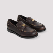 Miu Miu Loafers - Brown | a0e6c9f3ff3cbd8f193024bc67877c69f654d4e4