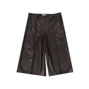 Blanca Vita Faux Leather Shorts