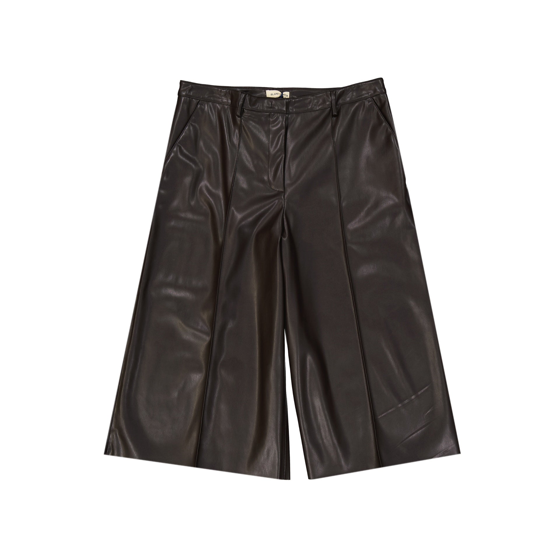 Faux Leather Shorts