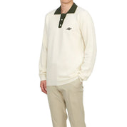 Autry Sporty Long Sleeve Polo - MEN CLOTHING - AUTRY - T.Luxy