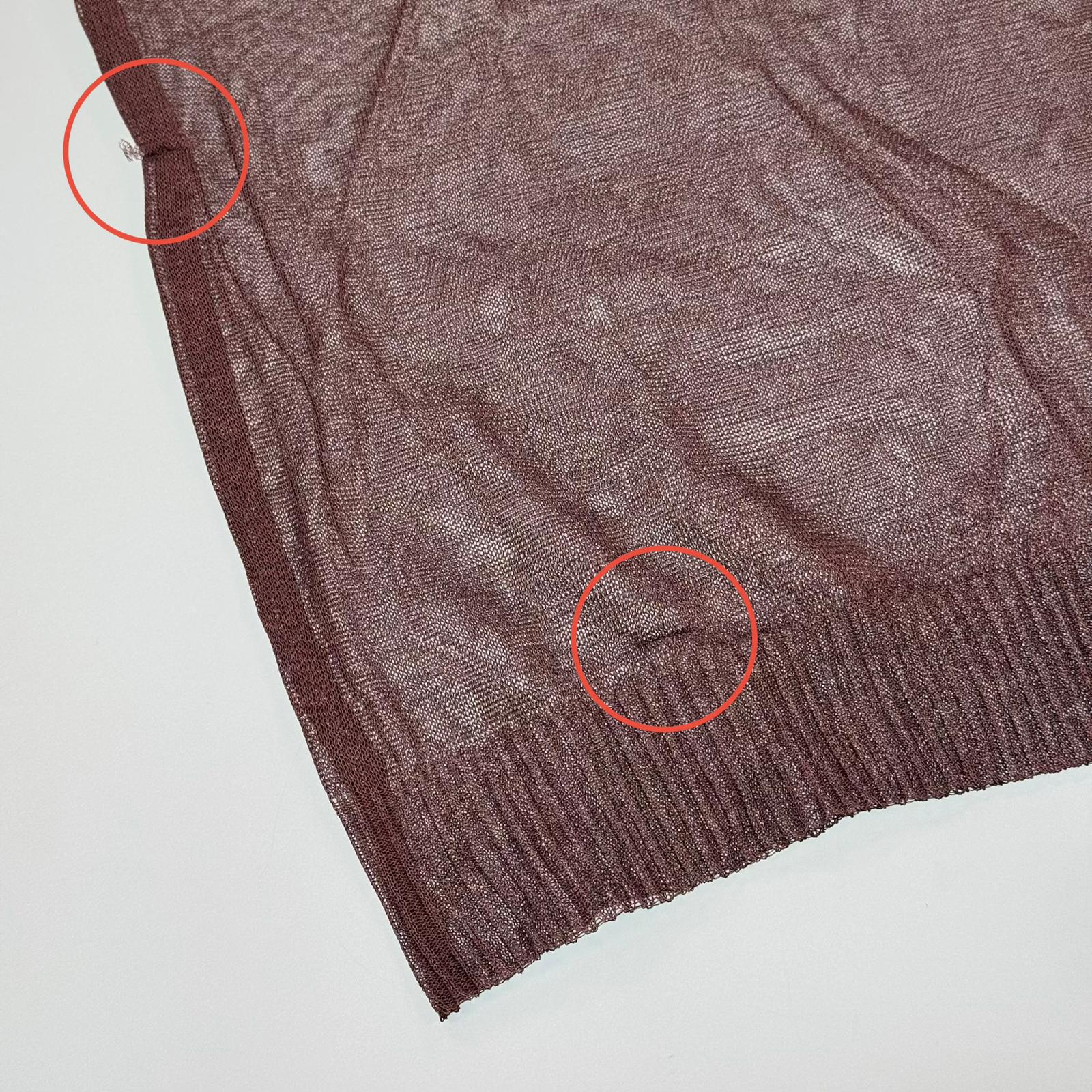 Valentino Transparent Silk Top