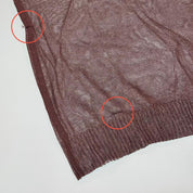 Valentino Transparent Silk Top