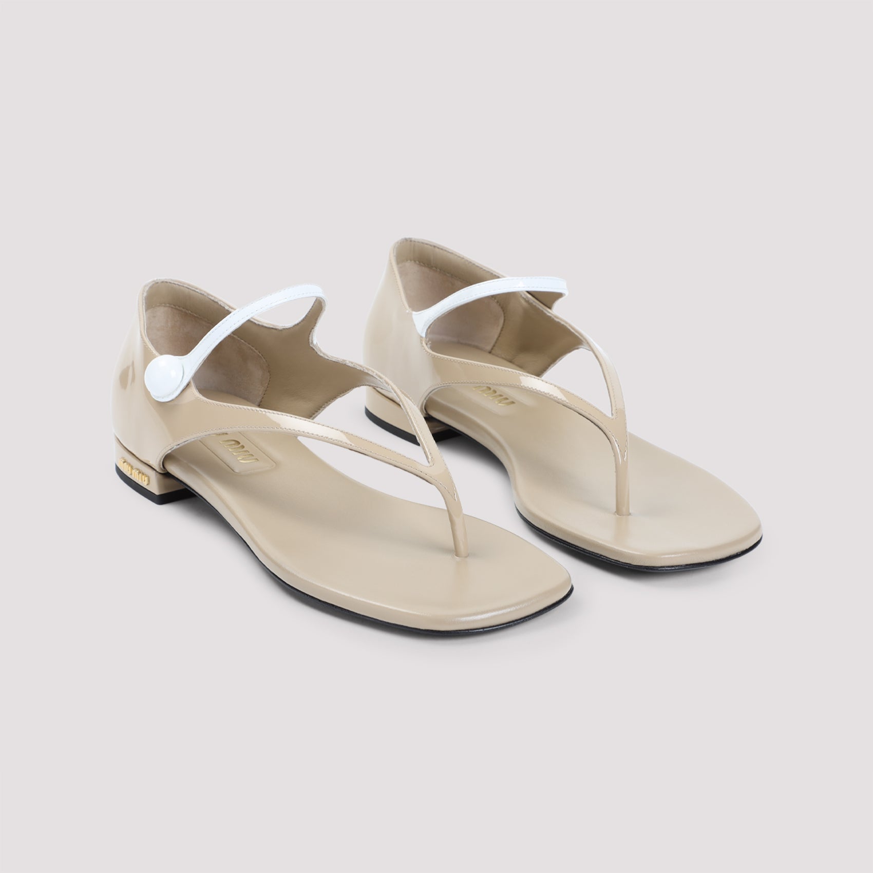 Miu Miu Sandals - Nude & Neutrals | 16ea10a6843c9956542002648b8ee877ff5e7fc8