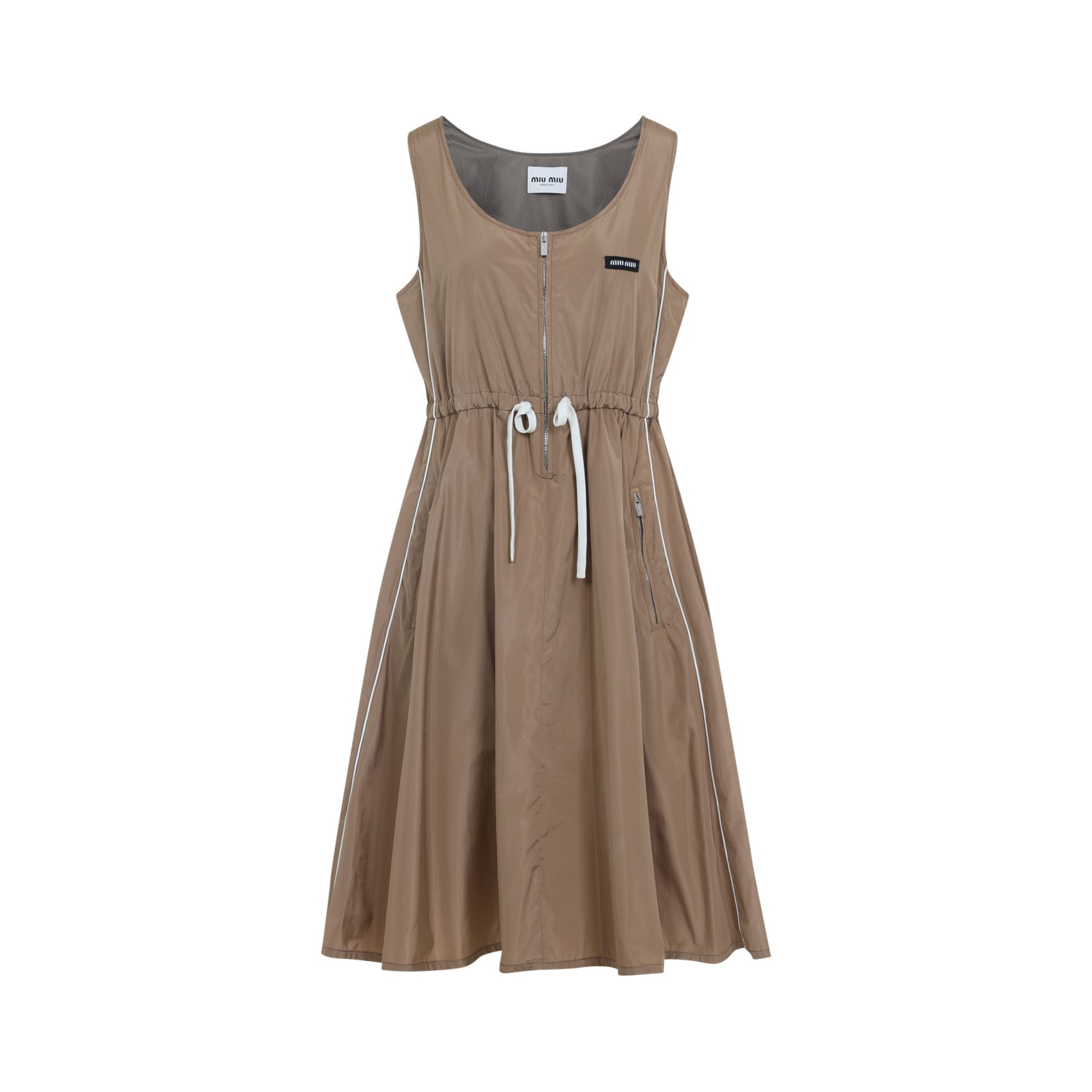 Miu Miu Mini dresses - Nude & Neutrals | 9de8eccca234a6d59afa0809ad146c06f694e1fe
