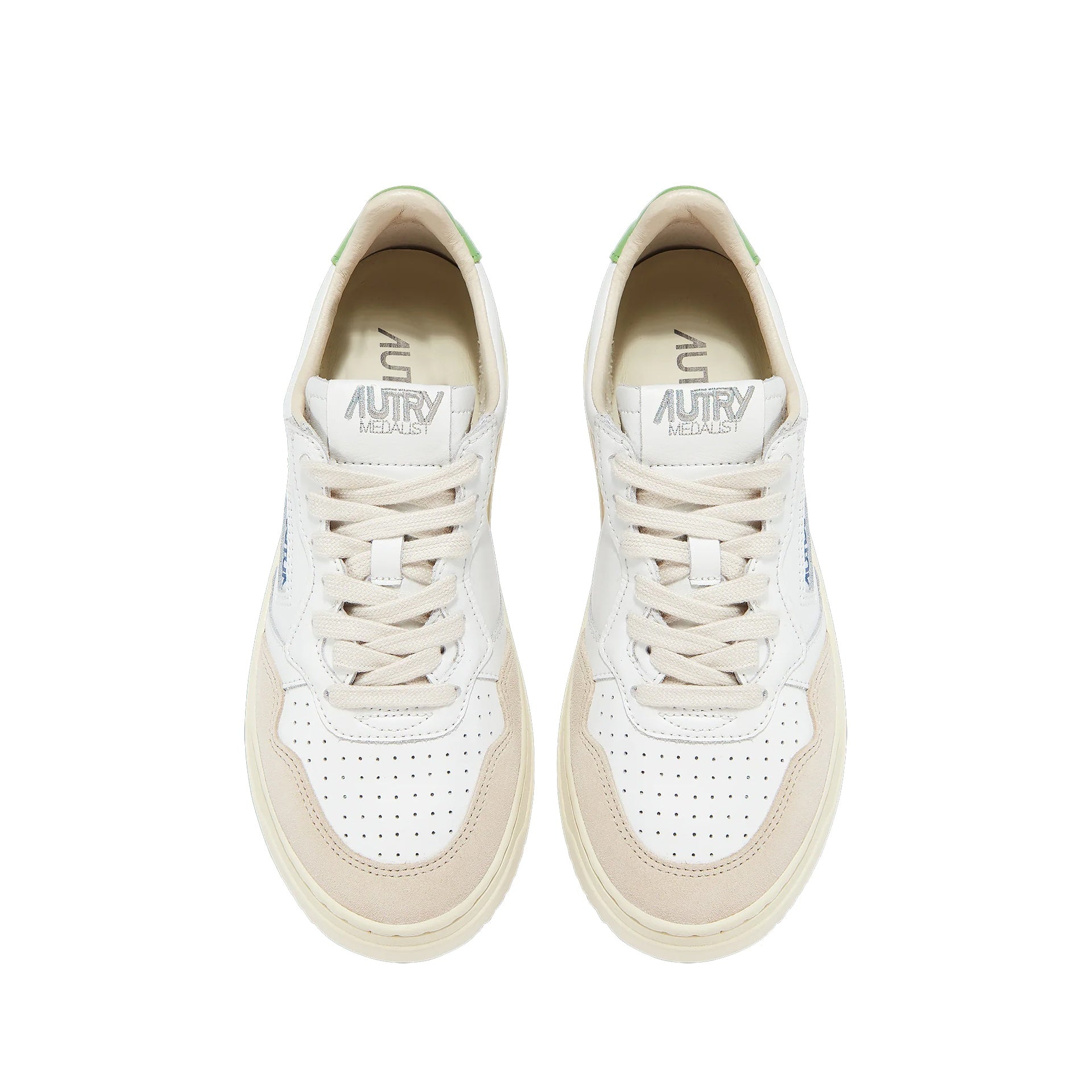 AUTRY Medalist Leather Sneakers - WOMEN SHOES - AUTRY - Tluxy New