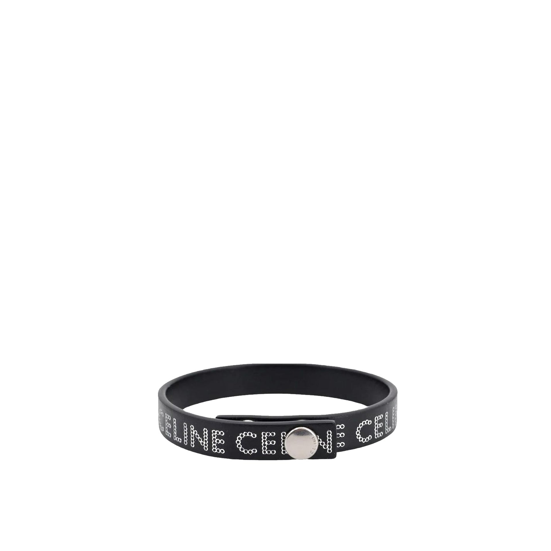 Celine Leather Logo Bracelet - MEN ACCESSORIES - CELINE - T.Luxy