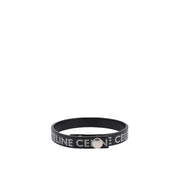 Celine Leather Logo Bracelet - MEN ACCESSORIES - CELINE - T.Luxy
