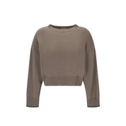 Brunello Cucinelli Cashmere Sweater - WOMEN CLOTHING - BRUNELLO CUCINELLI - Tluxy New