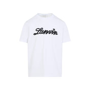 Lanvin Embroidered Logo T-Shirt - MEN CLOTHING - Lanvin - T.Luxy