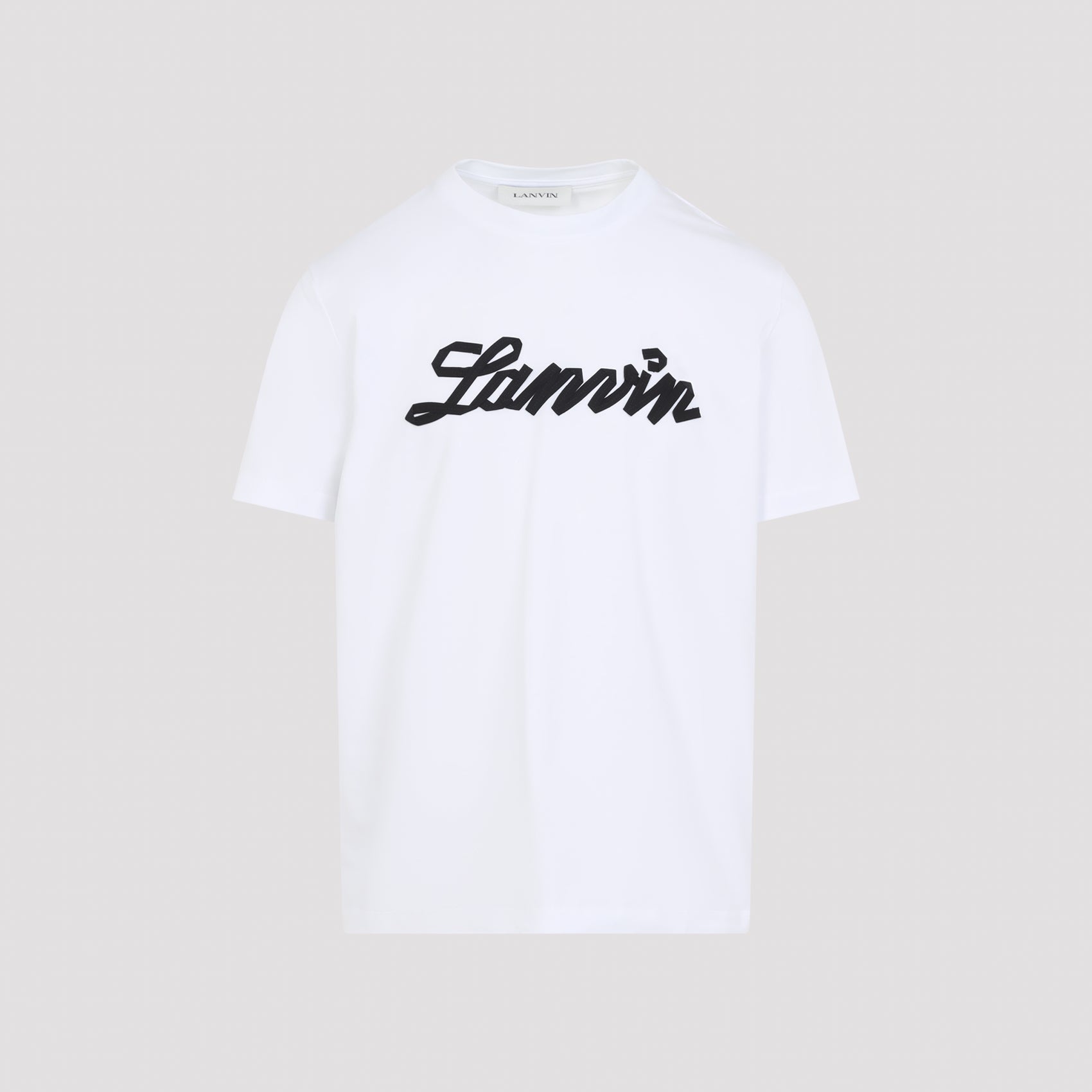 Lanvin Embroidered Logo T-Shirt - MEN CLOTHING - Lanvin - T.Luxy