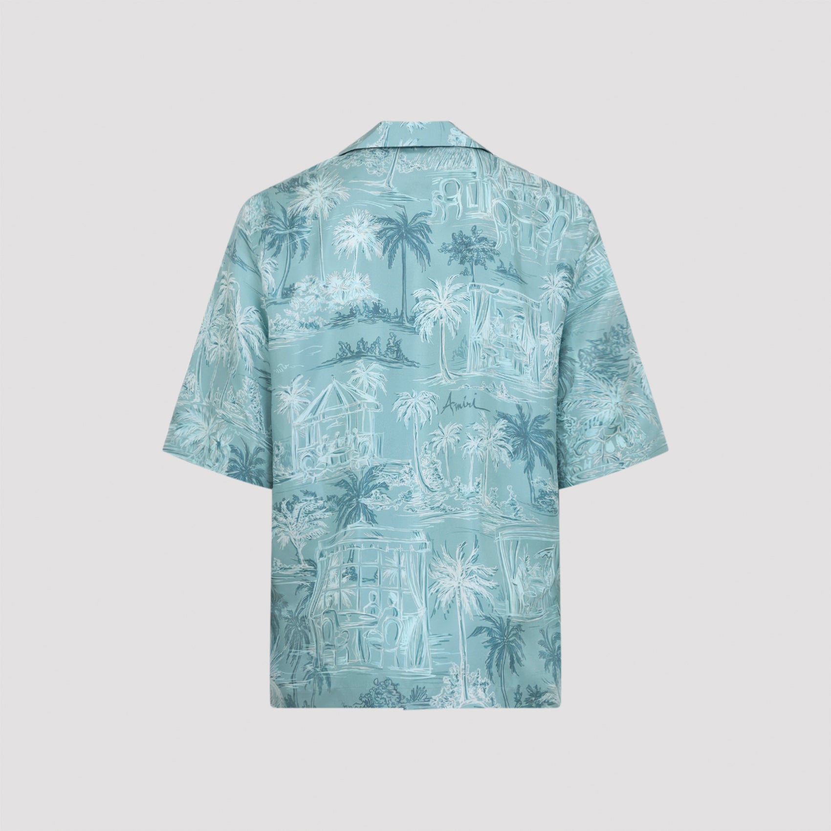 Amiri Chateau Sketch Bowling Shirt - MEN CLOTHING - Amiri - T.Luxy