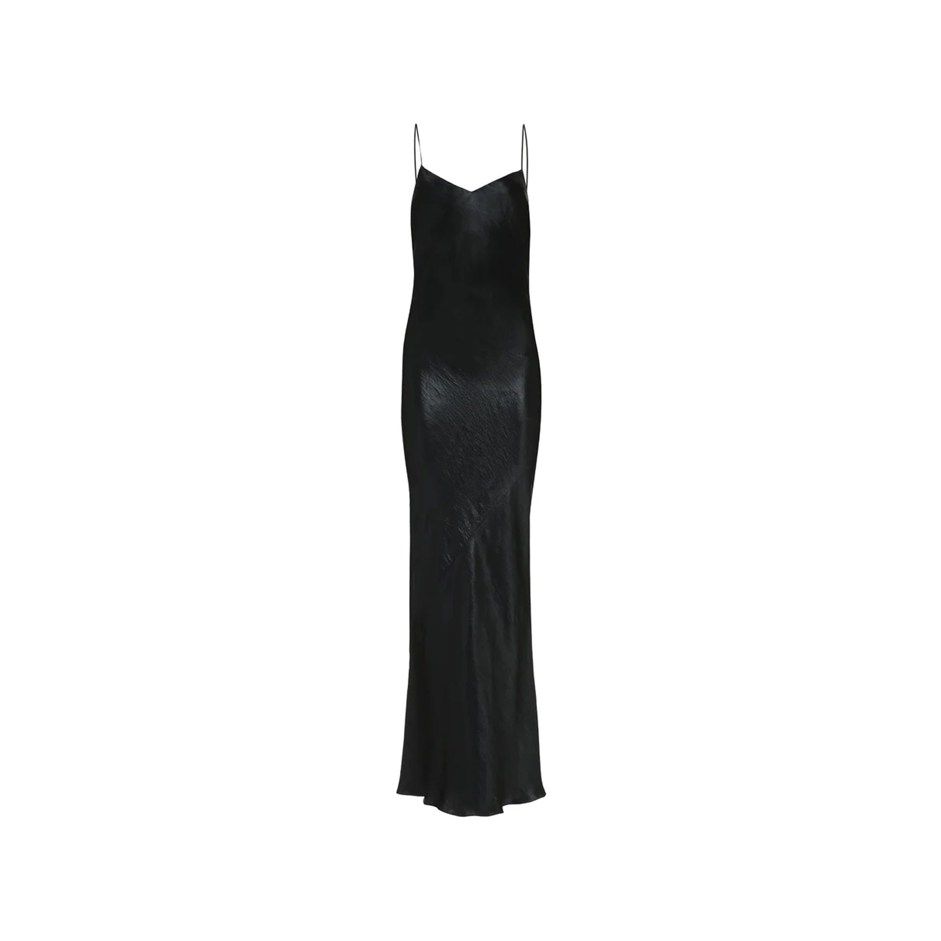 Satin Long Dress