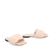 Bottega Veneta  Lido Leather Flat Sandals