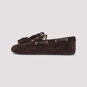 Miu Miu Loafers - Brown | 190e11df7870043a5f8276c803883c71ce31e23f
