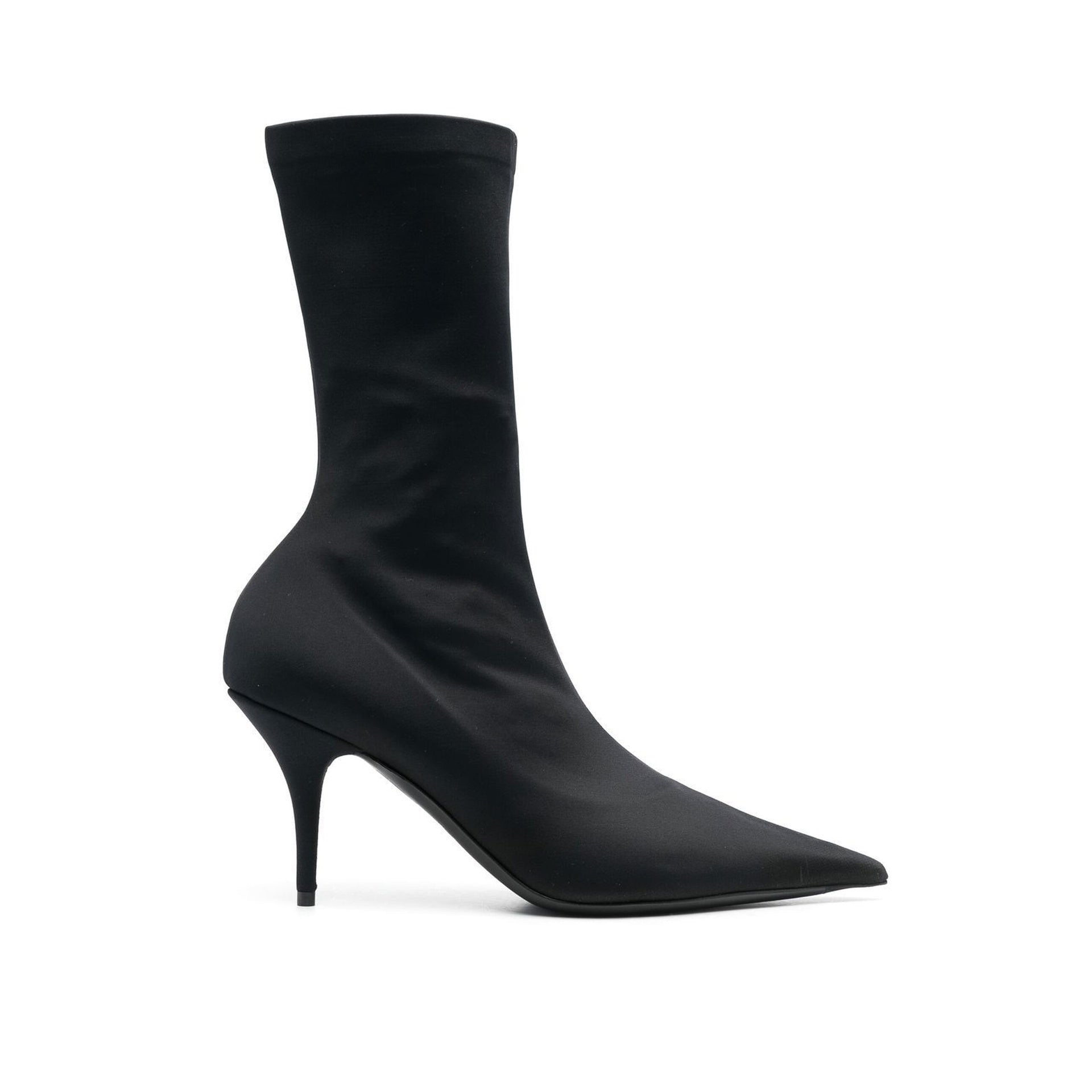 Knife Heeled Ankle Boots